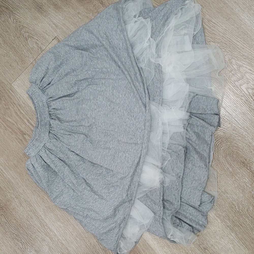 Nununu tiered skirt